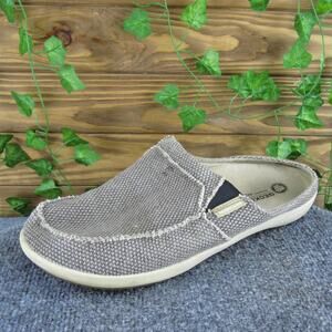 Gecko‎ Man Men's Mule Beige Fabric Size 11 Medium Used 2025